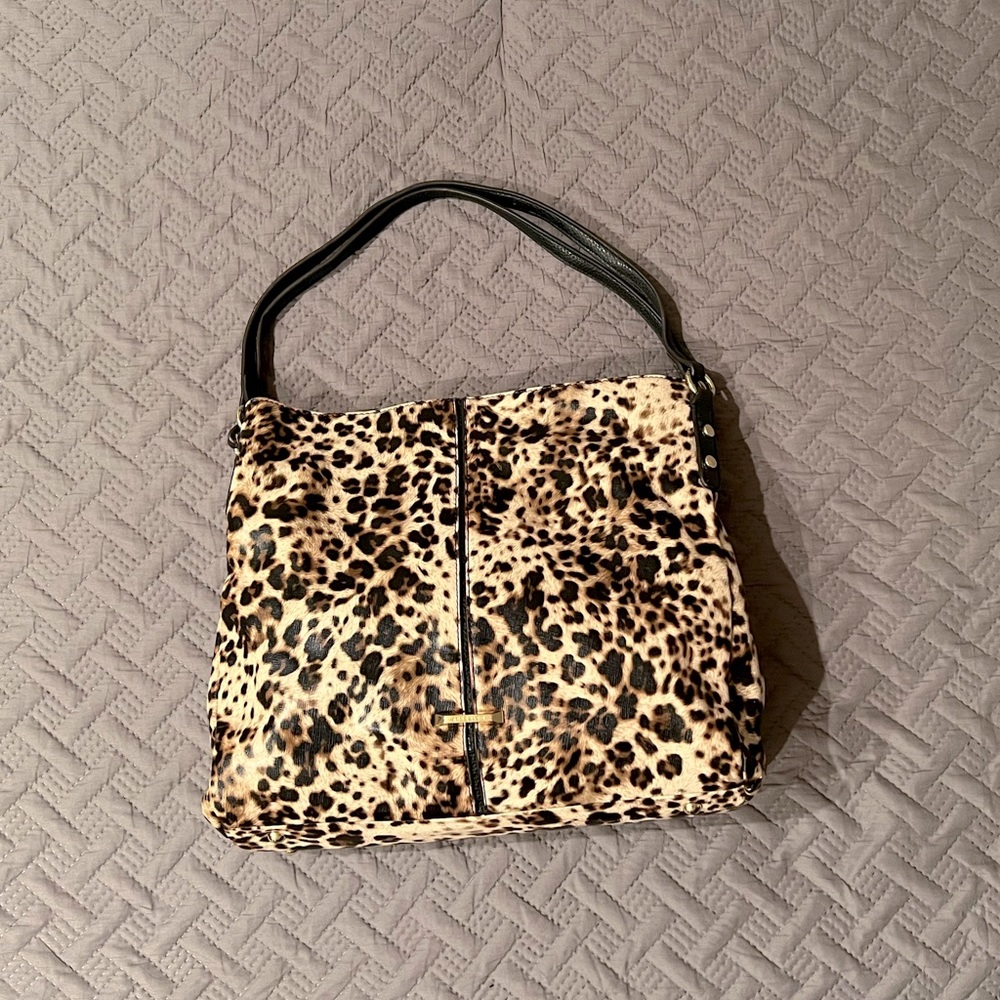 Anne Klein Leopard Handbag
